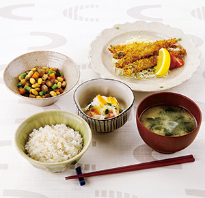 かみごたえアップ定食