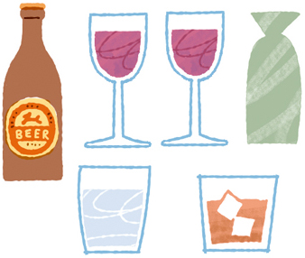 主なお酒の適量