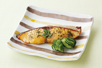 サワラの木の芽焼き